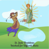 セントジュード・サディアス&イントレピッド女性ゴルファー シール (正面)