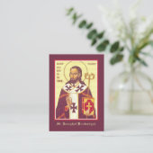 セントジョサハットクントセビチウクライナ祈りの言葉宗教 エンクロージャーカード (スタンド正面)