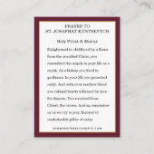 セントジョサハットクントセビチウクライナ祈りの言葉宗教 エンクロージャーカード
