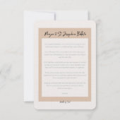 セントジョセフィーヌバキータ祈りの言葉カード サンキューカード (裏面)