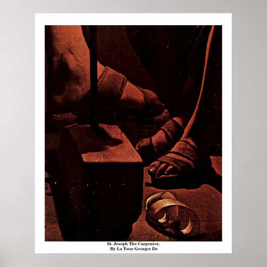 セントジョセフザカーペンターバイラツアージョルジュドゥデ ポスター (正面)