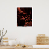 セントジョセフザカーペンターバイラツアージョルジュドゥデ ポスター (キッチン)