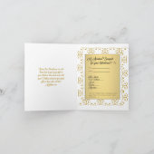 セントジョセフスピリチュアルブーケカード カード (内部)