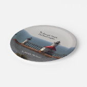 セントジョセフノースピアヘッドライトズ紙プレート ペーパープレート (アングル)