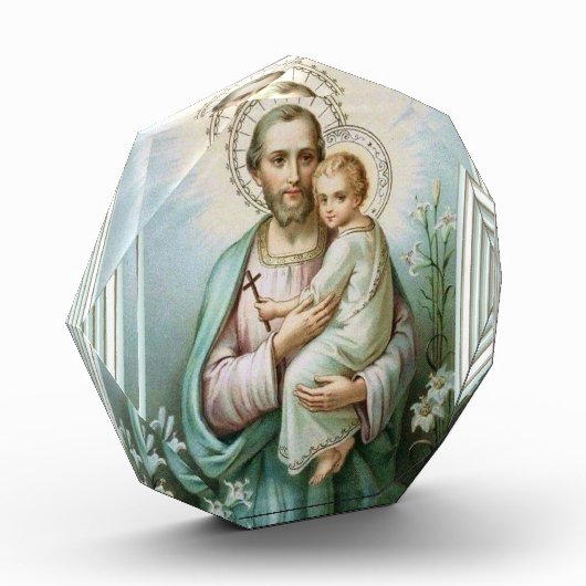 セントジョセフベビーイエズファーザー フォトブロック (左)