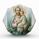 セントジョセフベビーイエズファーザー フォトブロック (正面)