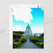 セントジョセフモントリオール教会 ポストカード (正面/裏面)