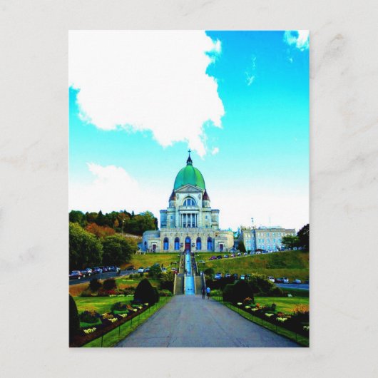 セントジョセフモントリオール教会 ポストカード (正面)