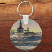 セントジョセフライトハウスパインターリー キーホルダー (正面)