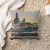 セントジョセフライトハウスパインターリー クッション (ブランケット)