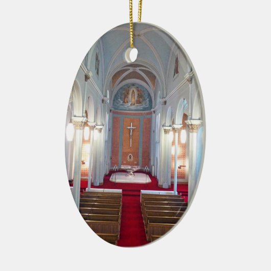 セントジョセフ礼拝堂 セラミックオーナメント (左)