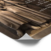 セントジョセフ祈りの言葉ポスター ポスター (角)