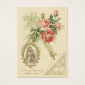 セントジョセフ葬儀悔やみや弔慰祈りの言葉聖札 (正面)