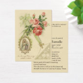 セントジョセフ葬儀悔やみや弔慰祈りの言葉聖札 (デスク)