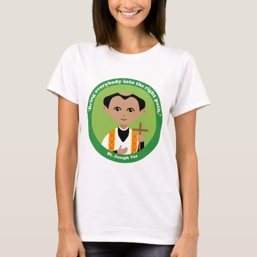 セントジョセフ・ヴァズ Tシャツ (正面)