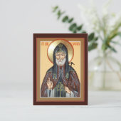 セントジョブオブポチャエフ祈りの言葉カード ポストカード (スタンド正面)