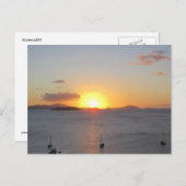 セントジョンの帆船 ポストカード (正面/裏面)