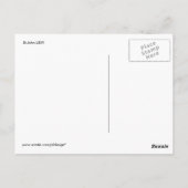 セントジョンの帆船 ポストカード (裏面)