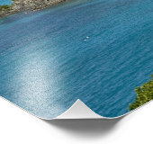 セントジョンの道路からカナール湾の景色 フォトプリント            (角)