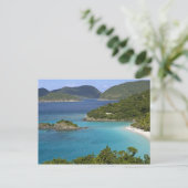 セントジョンの道路からカナール湾の景色 ポストカード (スタンド正面)