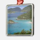 セントジョンの道路からカナール湾の景色 メタルオーナメント (左)