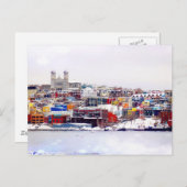 セントジョンズの冬 ポストカード (正面/裏面)