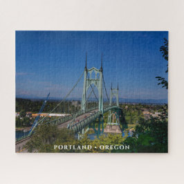 セントジョンズブリッジ |オレゴン州ポートランド ジグソーパズル