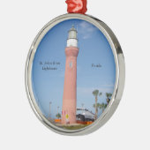 セントジョンズリバーライトハウスオーナメント メタルオーナメント (左)