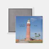セントジョンズリバーライトハウスマグネット マグネット (正面/裏面)
