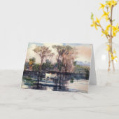 セントジョンズリバー、フロリダ州ウィンスローホーマー カード (黄色い花)