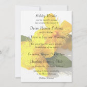 セントジョンズワート ブレンドファミリー フォト ウェディング 招待状 (裏面)