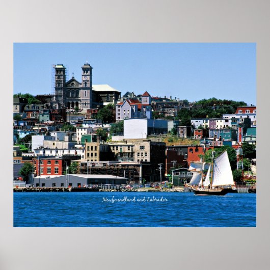 セントジョンズ海岸線大聖堂 ポスター (正面)