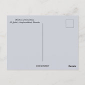 セントジョンズ・ニューファンドランド・カナダ港 ポストカード (裏面)