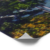 セントジョンズ・ブリッジを通過するUSSポートランド ポスター (角)