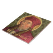 セントジョンフィッシャー(SAU 025)セラミック タイル (側面)