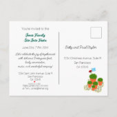 セントジョンポルトガルフェスタネイバーホテル インビテーションポストカード (裏面)