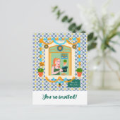 セントジョンポルトガルフェスタネイバーホテル インビテーションポストカード (スタンド正面)