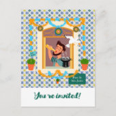 セントジョンポルトガルフェスタネイバーホテル インビテーションポストカード (正面)