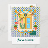 セントジョンポルトガルフェスタネイバーホテル インビテーションポストカード (正面/裏面)