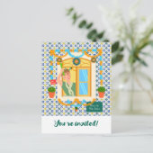 セントジョンポルトガルフェスタネイバーホテル インビテーションポストカード (スタンド正面)