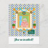 セントジョンポルトガルフェスタネイバーホテル インビテーションポストカード (正面)