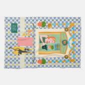 セントジョンポルトガルフェスタネイバーホテル キッチンタオル (横)