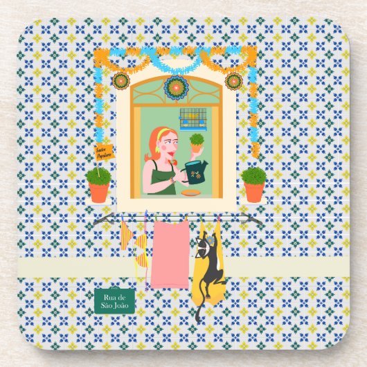 セントジョンポルトガルフェスタネイバーホテル コースター (正面)