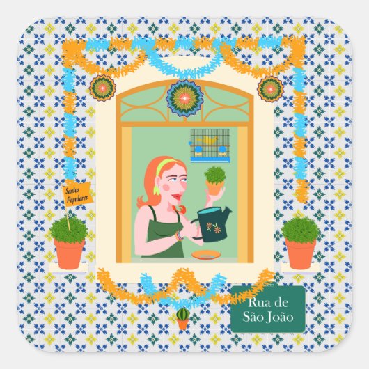 セントジョンポルトガルフェスタネイバーホテル スクエアシール (正面)