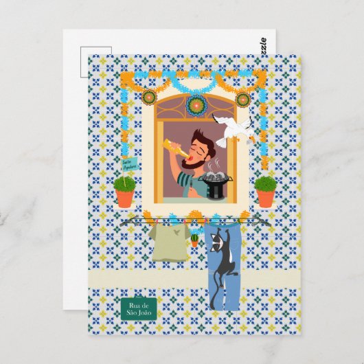 セントジョンポルトガルフェスタネイバーホテル ポストカード (正面/裏面)