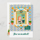 セントジョンポルトガルフェスタネイバーホテル 招待状 (正面/裏面)