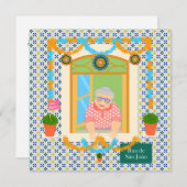 セントジョンポルトガルフェスタネイバー 招待状 (正面/裏面)