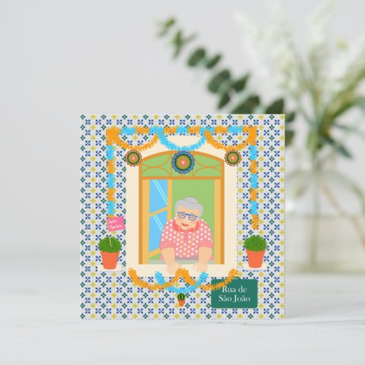 セントジョンポルトガルフェスタネイバー 招待状 (スタンド正面)