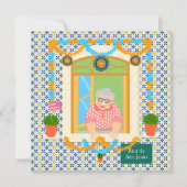 セントジョンポルトガルフェスタネイバー 招待状 (正面)