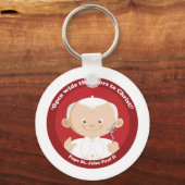 セントジョンポールII キーホルダー (正面)